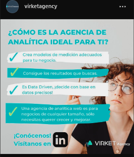 Cómo hacer SEO en Instagram: buenos copys en imagen 